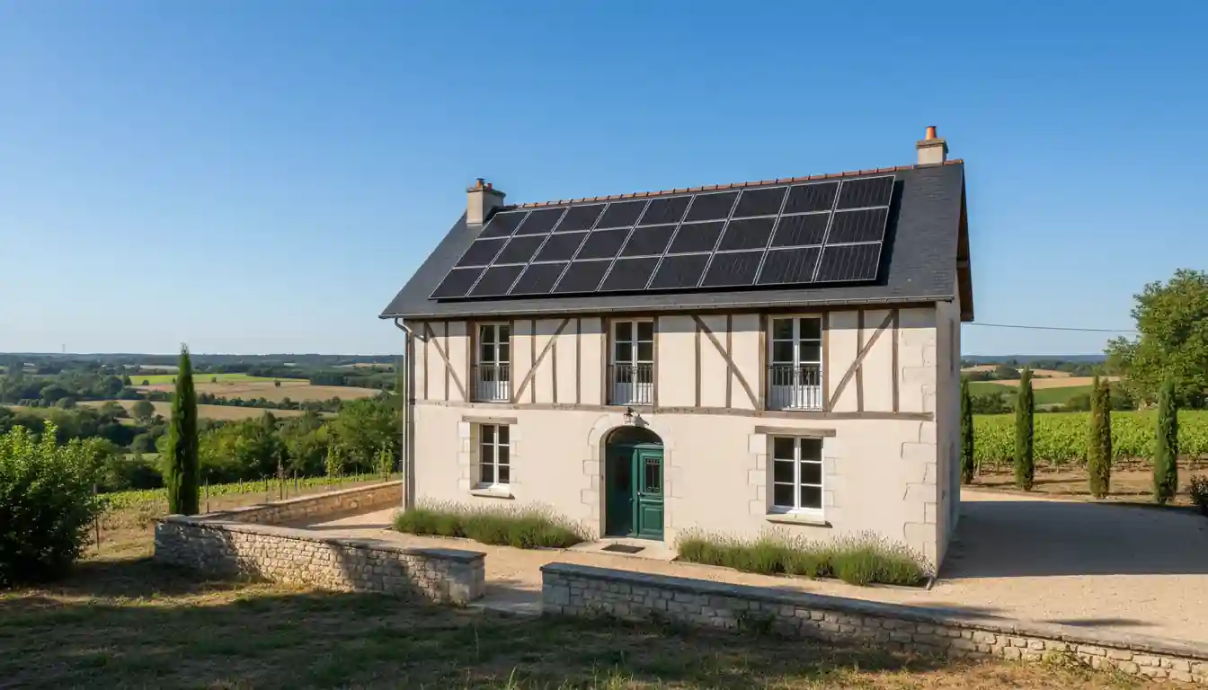 Installation de Panneaux Solaires à Saint-Denis-de-Pile, Lavaud