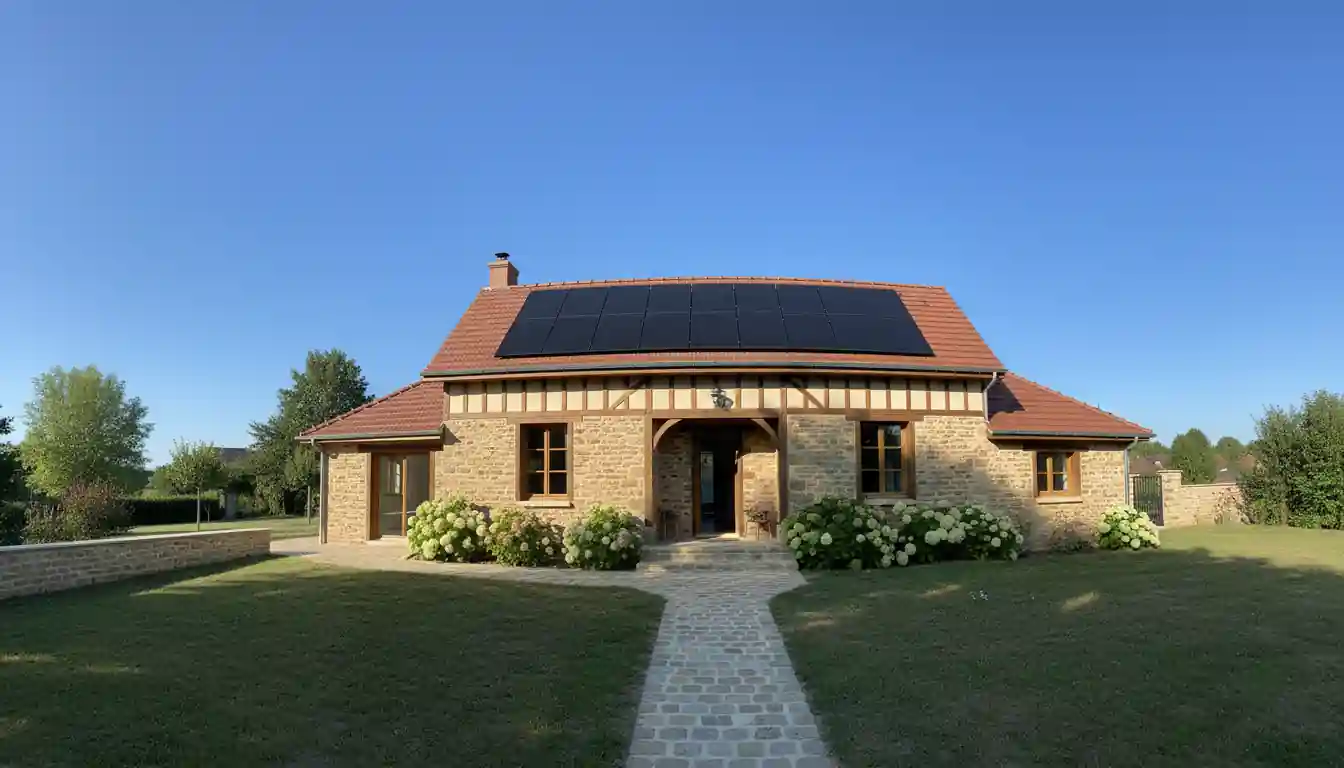 Installation de Panneaux Solaires à Saint-Denis-de-Pile, Les Lauriers
