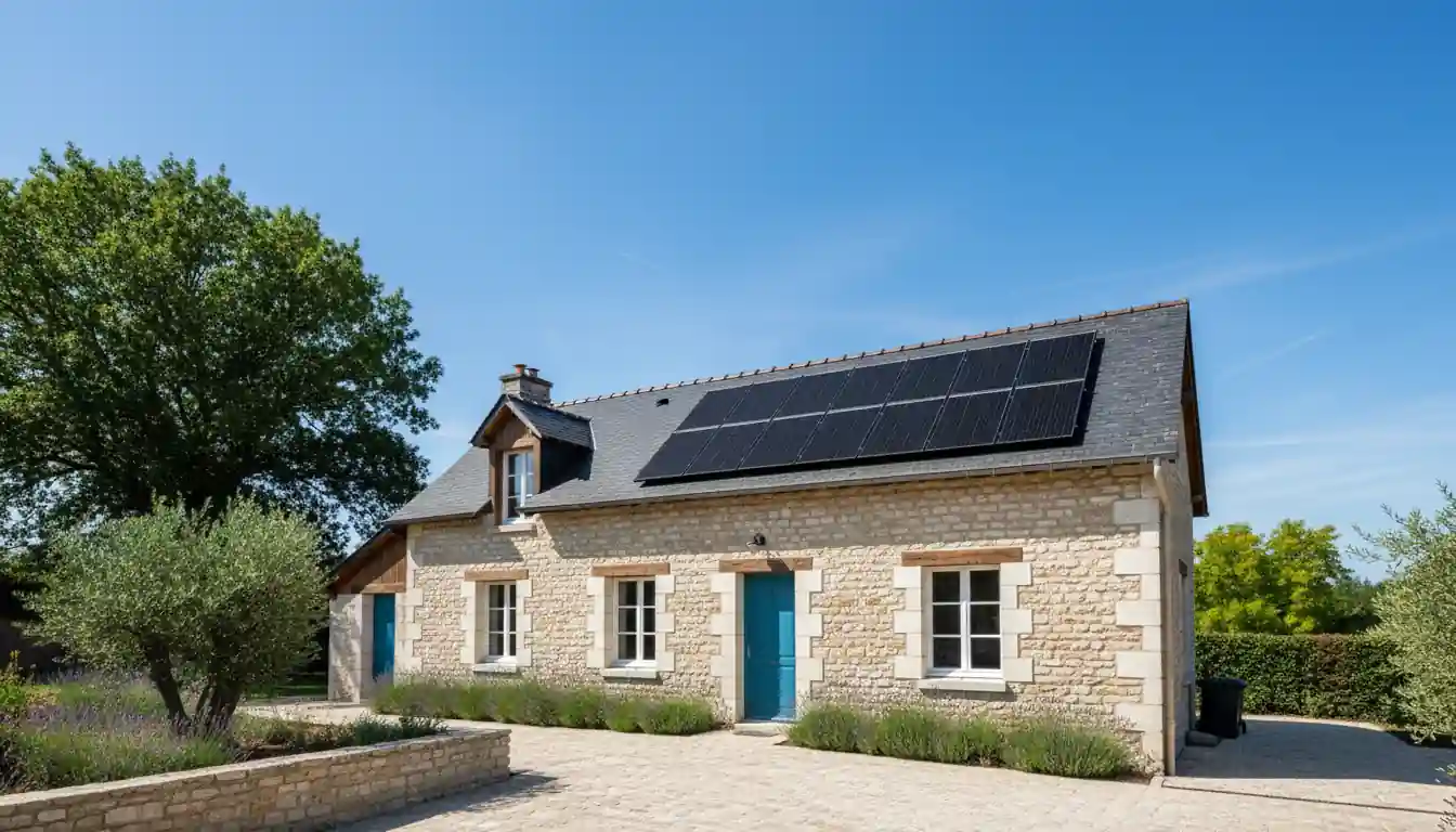 Installation de Panneaux Solaires à Saint-Denis-de-Pile, Quartier de la Gare