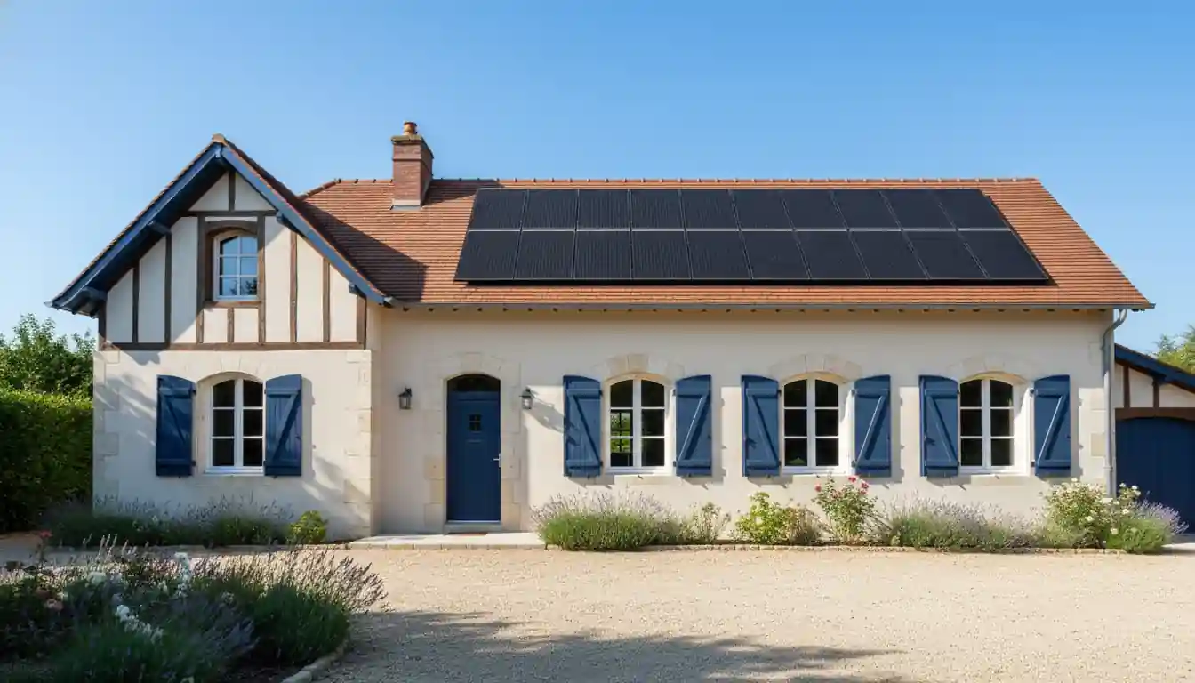 Installation de Panneaux Solaires à Saint-Denis-de-Pile, Rousselet